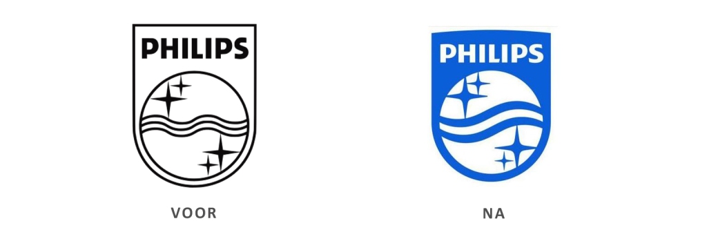 Klassiek Philips logo is geoptimaliseerd voor digitale weergave
